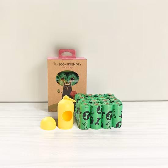 Pbat+Corn Starch,Biodegradable,Compostable Bags,T-Shirt/Hand/Shopping/Roller/Trash Bags/Poly Mailing/Dog Pet Poop/Clothes/Packaging Bags with TUV Certificates